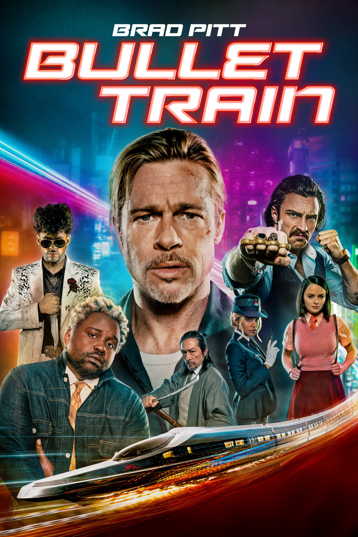 Bullet Train Available now on Demand
